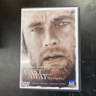 Cast Away - tuuliajolla (special edition) 2DVD (VG/M-) -draama-